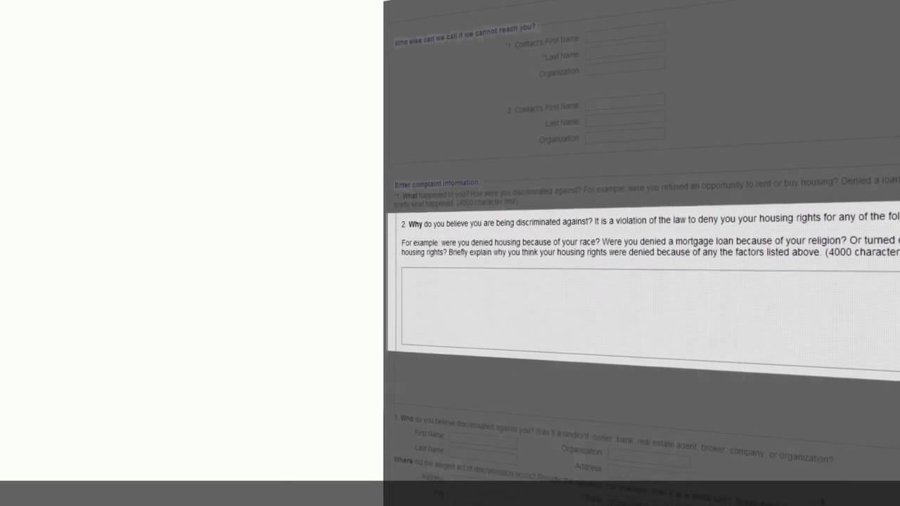 Hud Form 903 Online Complaint