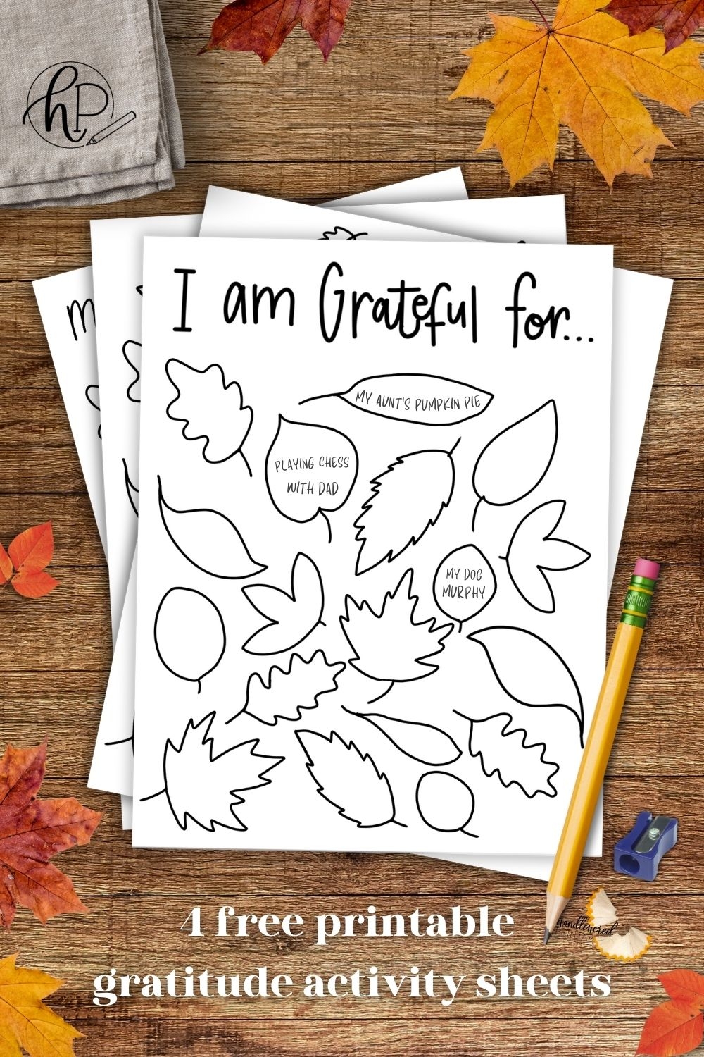 I Am Thankful For 4 Free Printable Gratitude Activity Sheets 