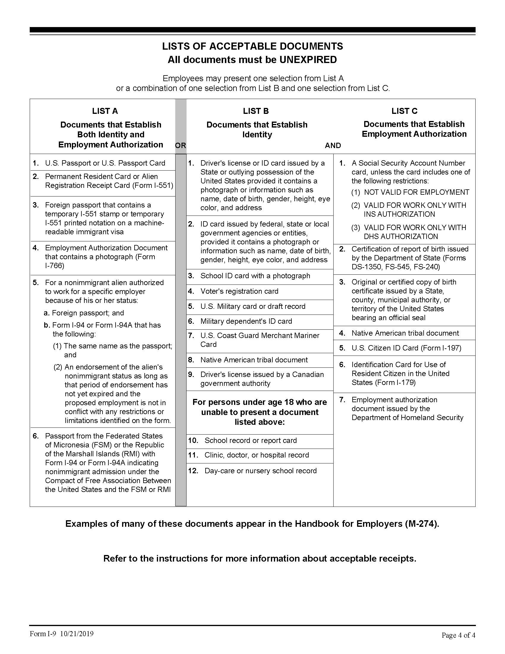 I9 Form 2023 Printable Fillable PDF 2023 I 9 Form