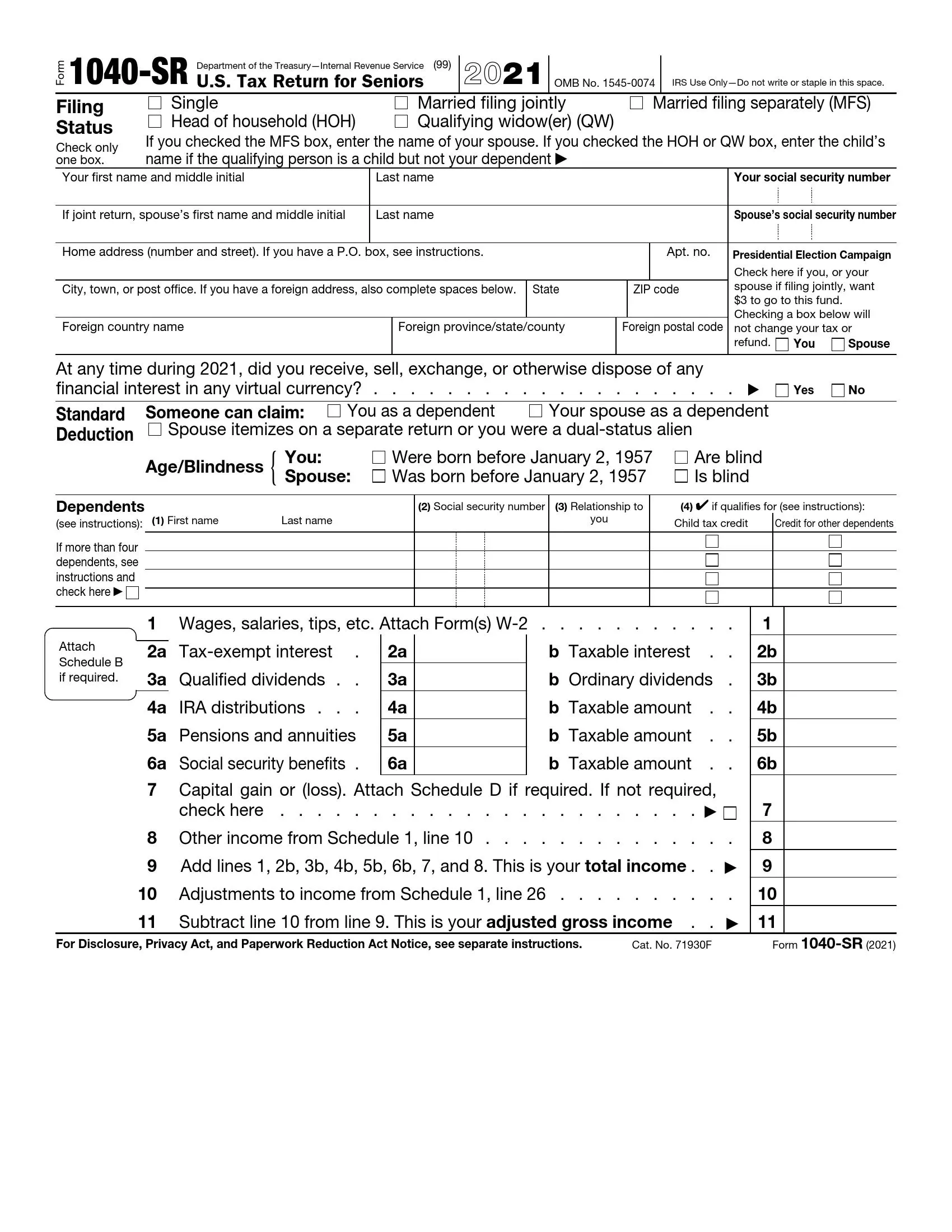 Irs Forms Tax Forms 2022