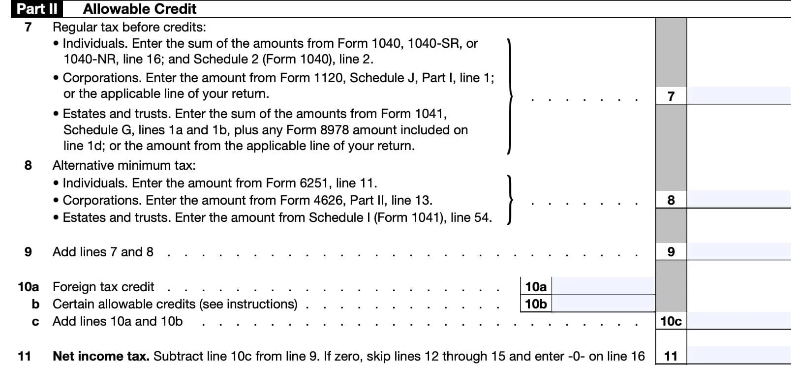 Irs Form 3800 Instructions