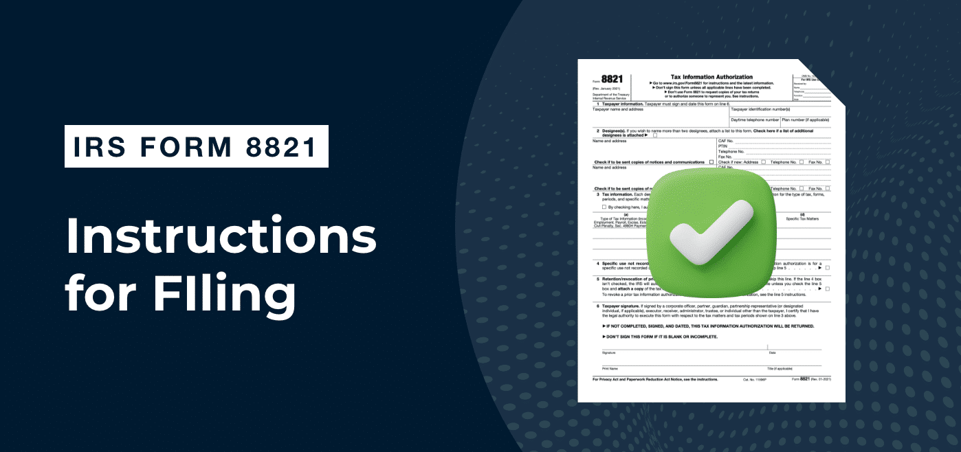 Irs Form 8821 Instructions