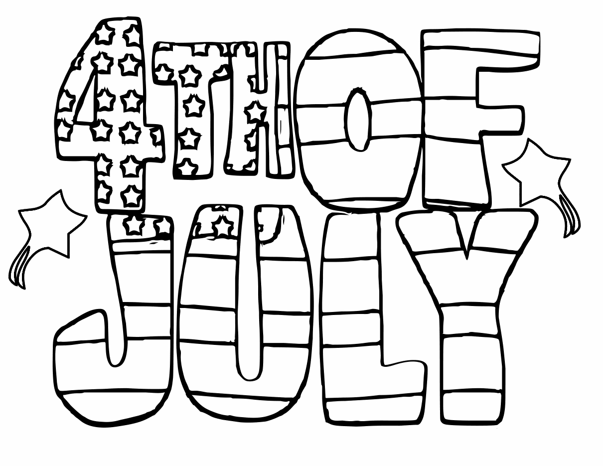 Free Printable 4th Of July Coloring Puzzles
