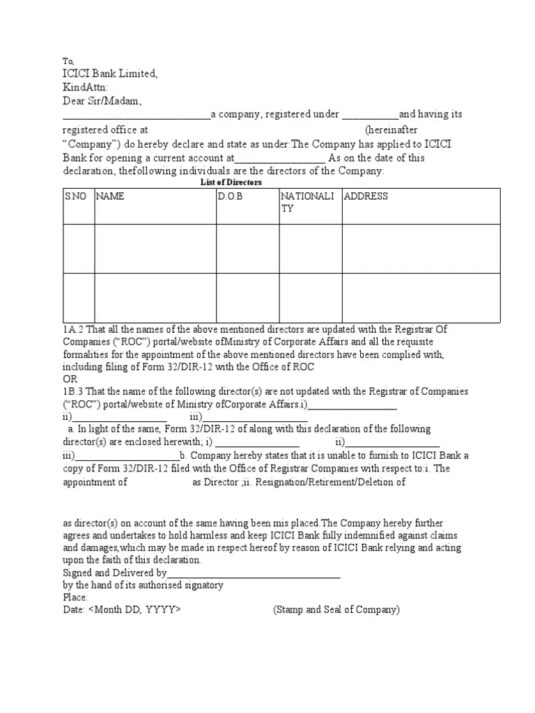 List Of Directors PDF Career amp Growth Business