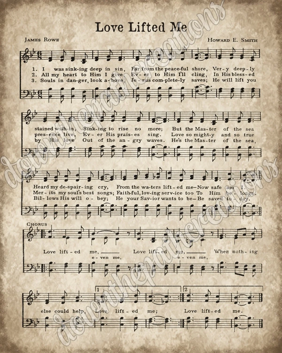 Free Printable Religious Music Sheets