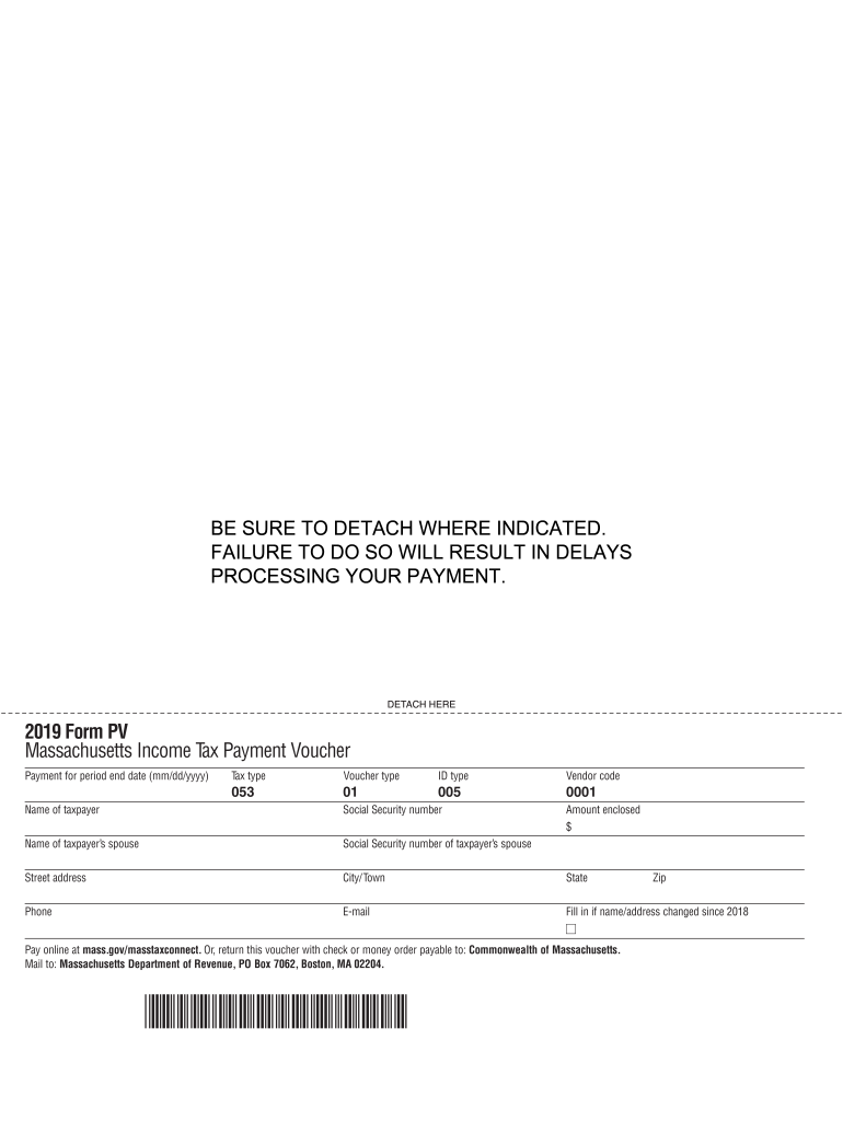 Massachusetts Form Pv Fill Out amp Sign Online DocHub