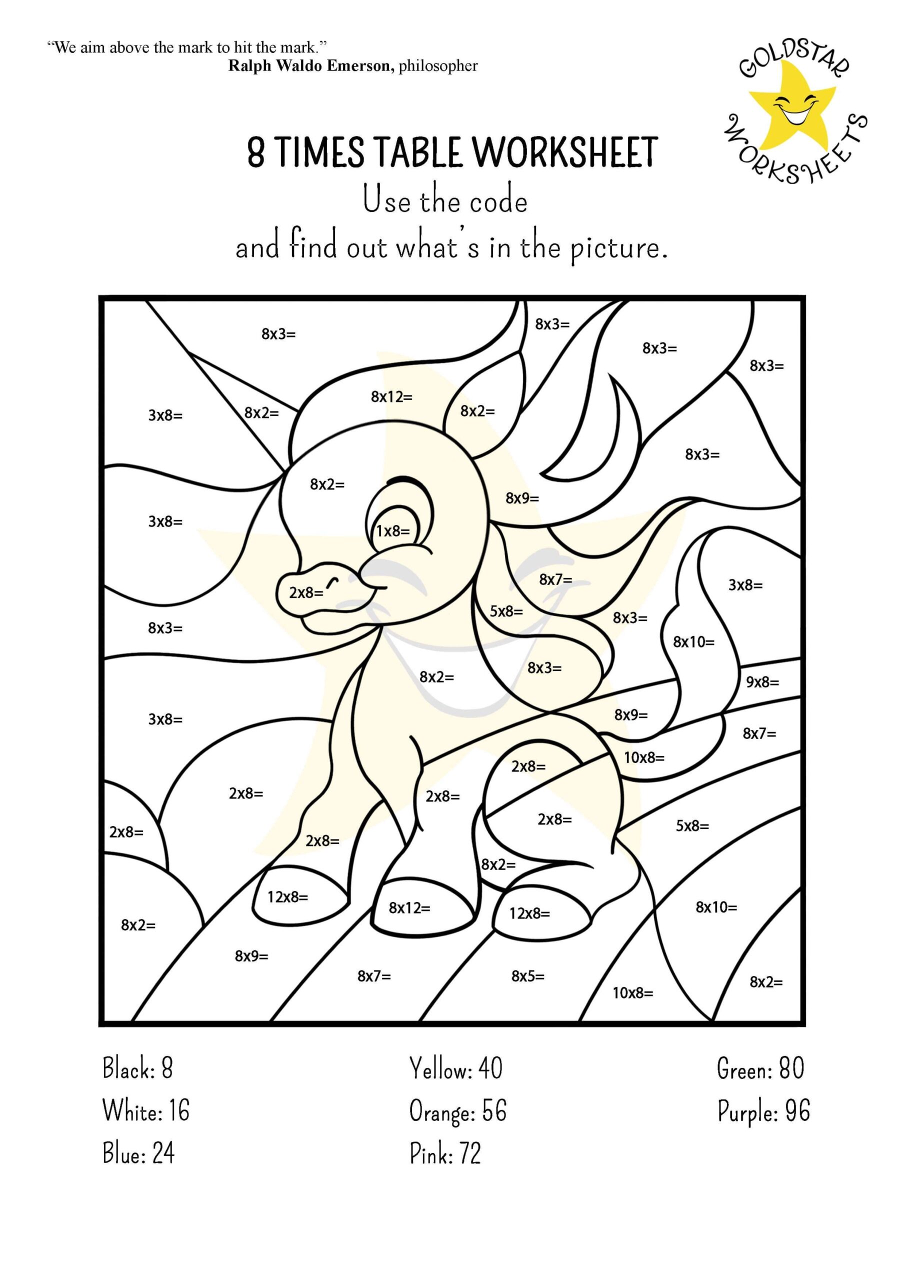 Times Table Worksheets Printable