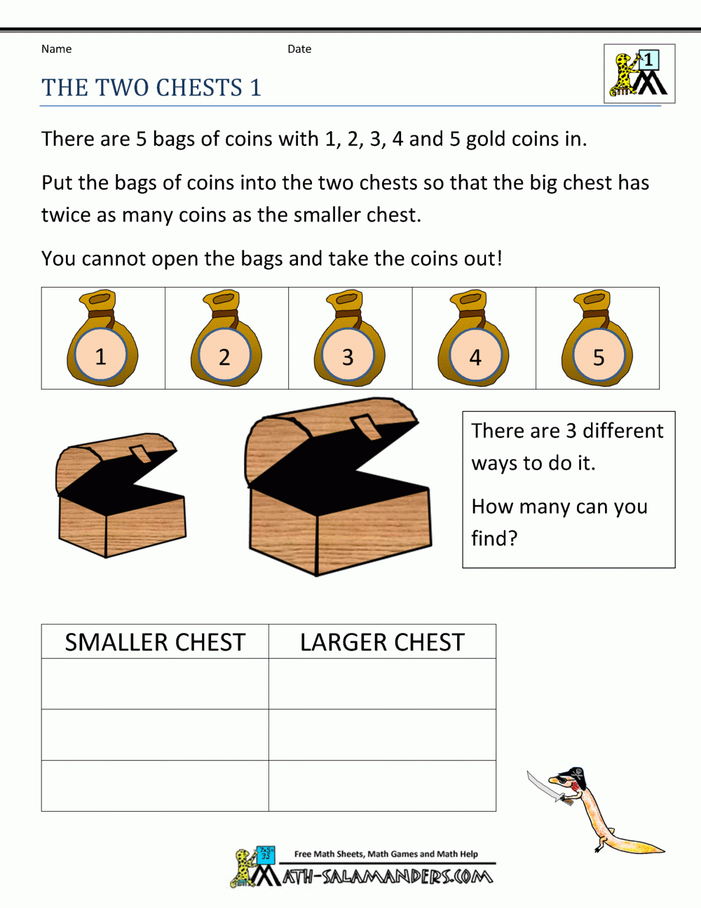 Puzzles For First Graders Printable