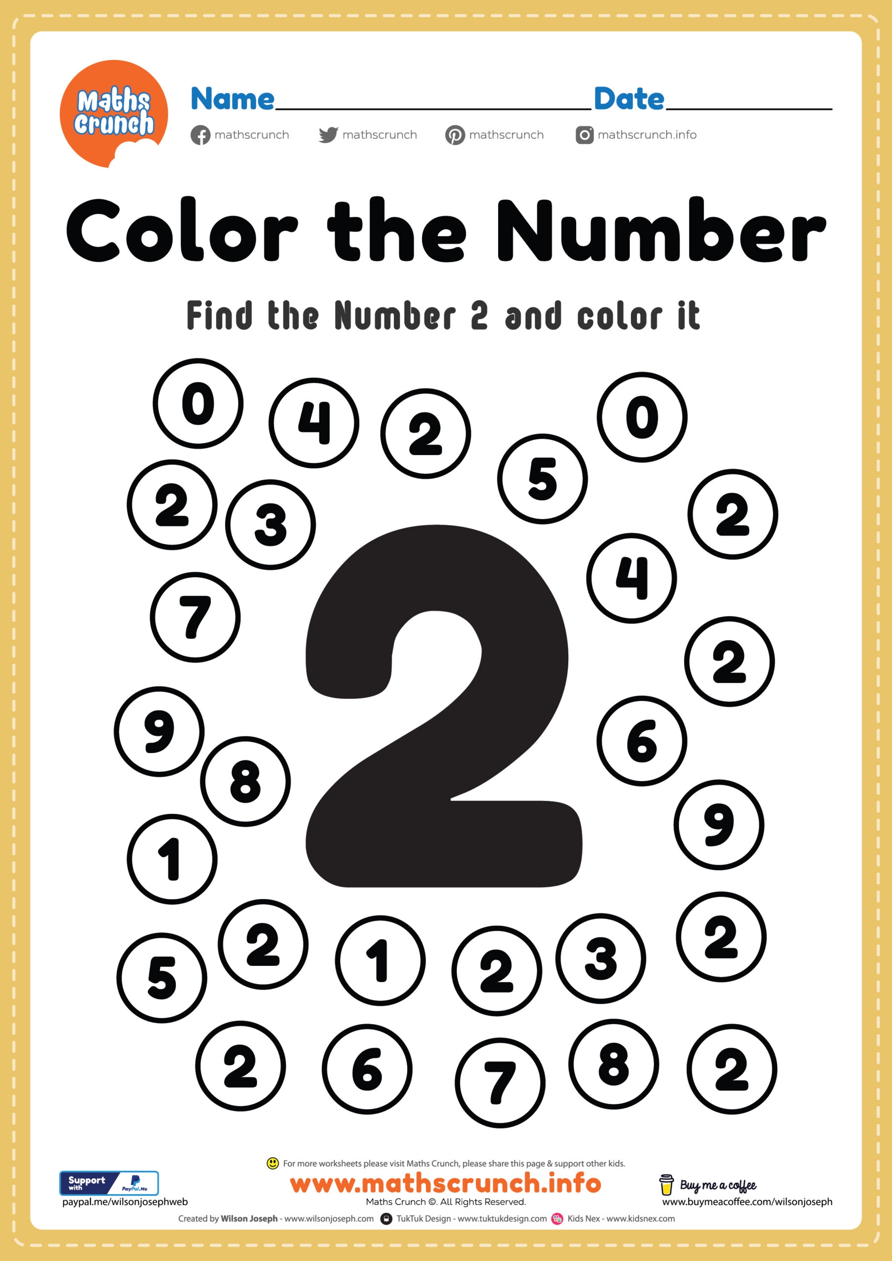 Free Printable Worksheets For Pre K Math