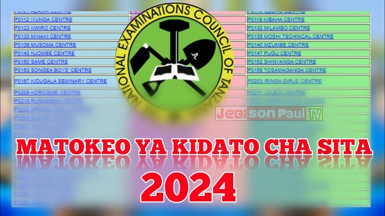 MATOKEO YA KIDATO CHA SITA 2024 FORM SIX EXAMINATION RESULTS NECTA 2024 UPDATES