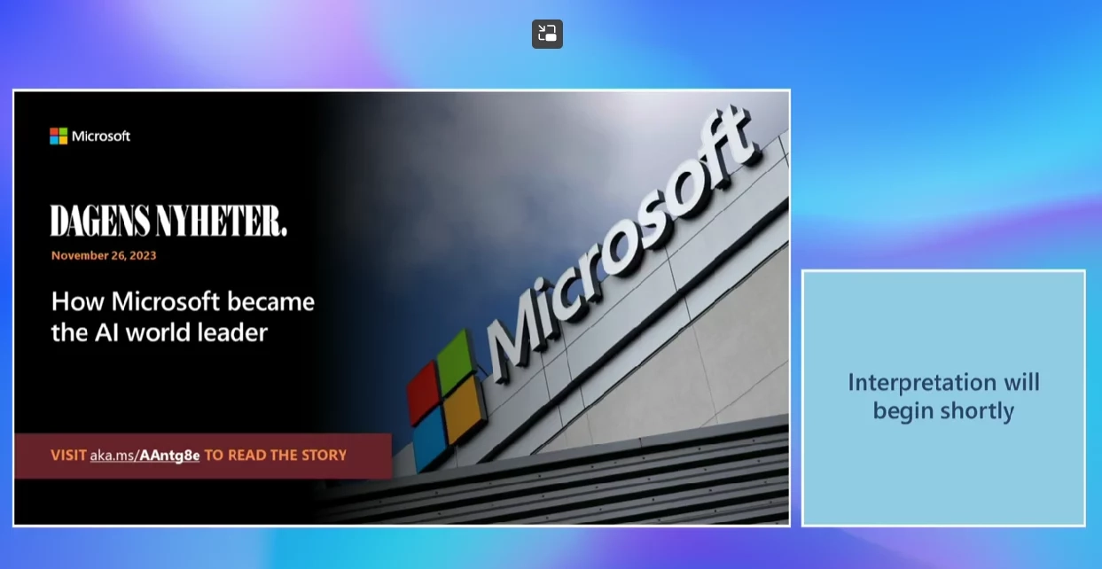 Microsoft Annual Shareholders Meeting 2023
