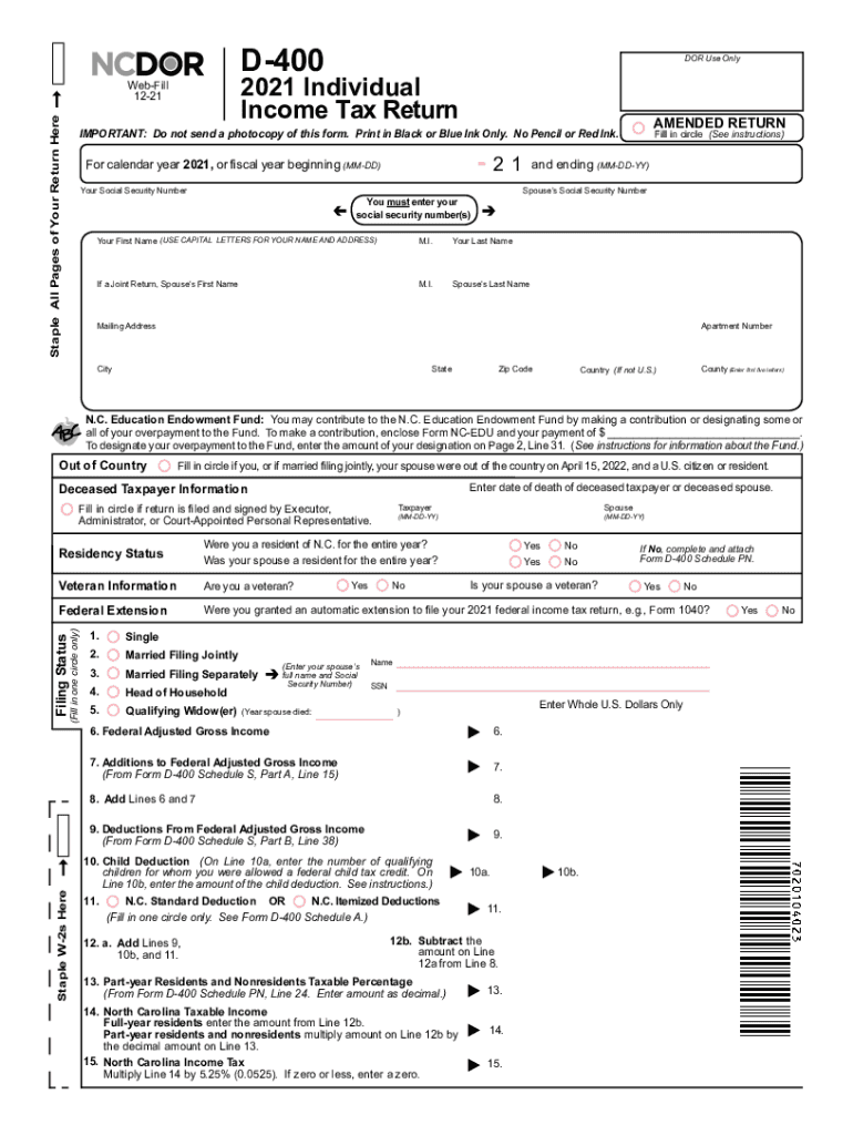 Form N 400 Instruction 2021