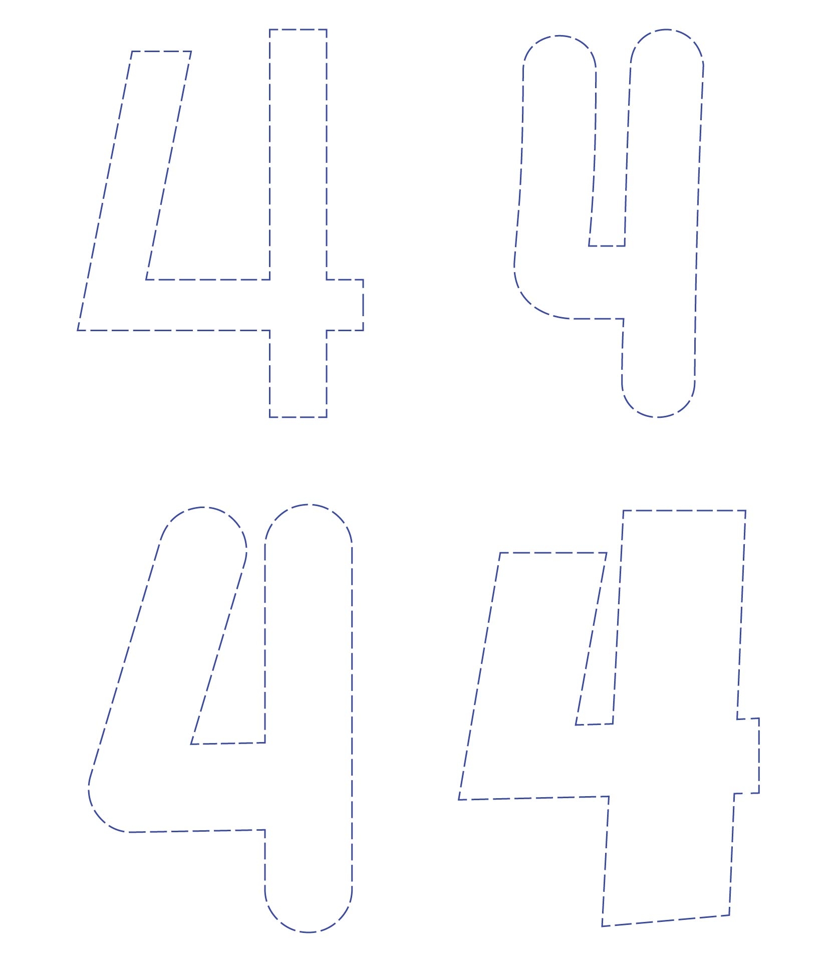 Number Stencils 0 10 10 Free PDF Printables Printablee