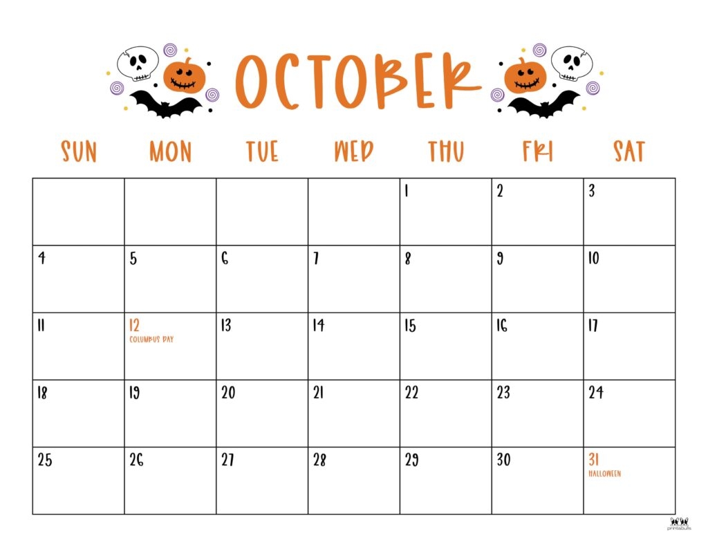 October 2026 Calendar With Holidays