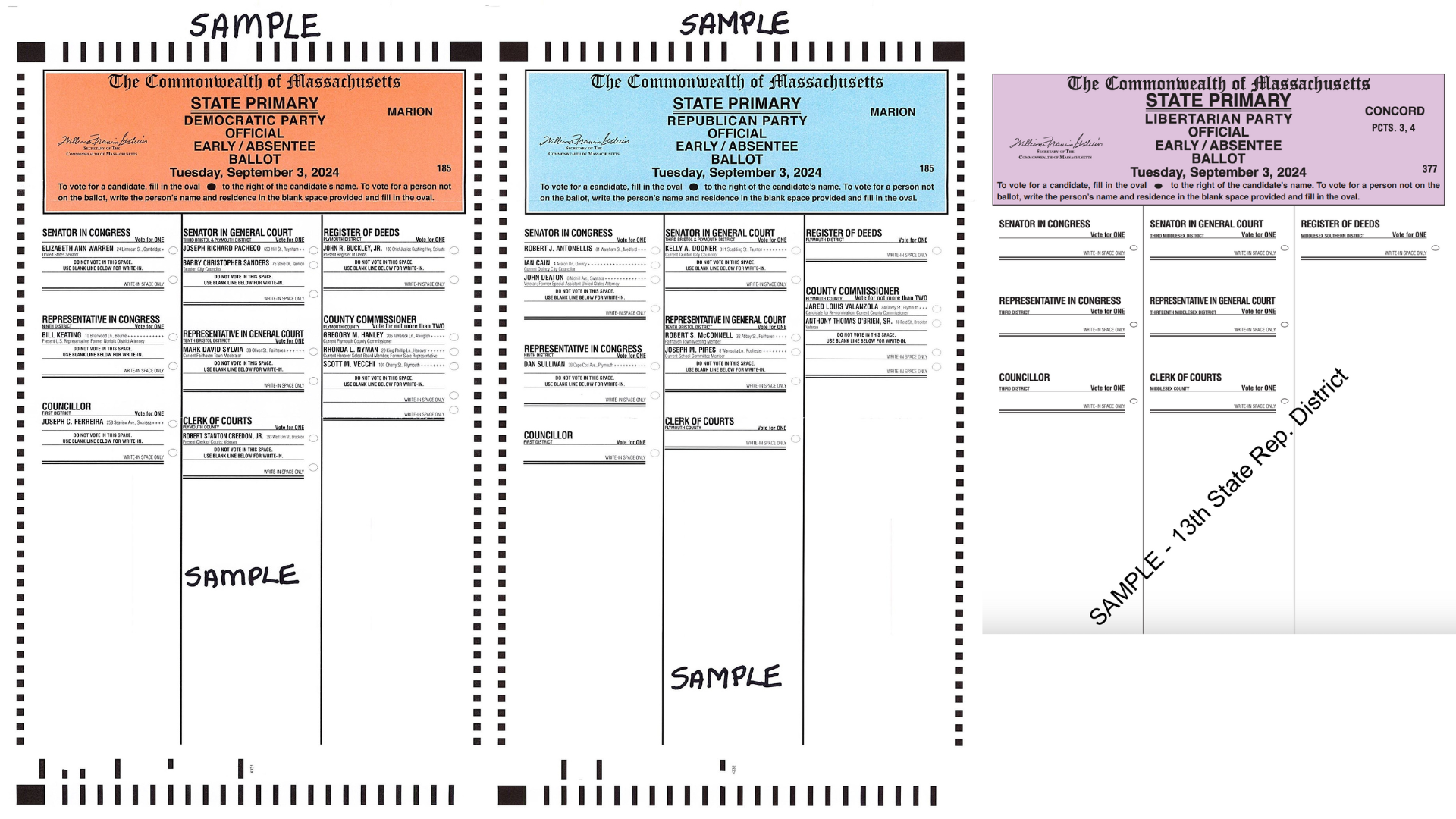 Massachusetts M 4 Form 2024