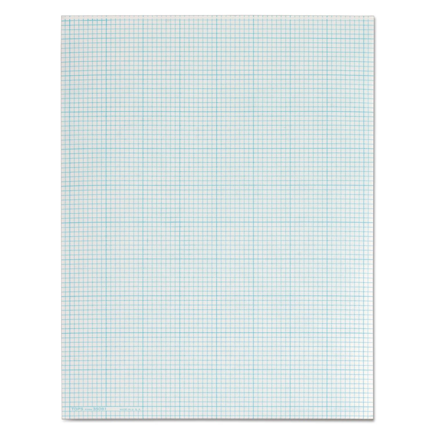 Pads Of Paper 8 5 X 11 500 Sheet Engineering Graph Paper Pad 