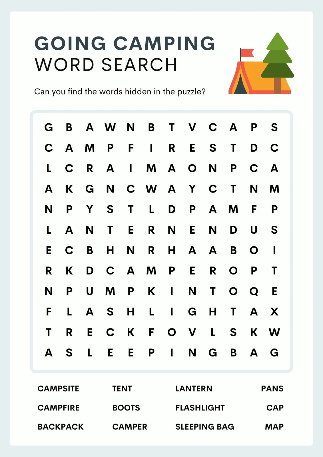 Page 4 Free Printable Word Search Worksheet Templates Canva