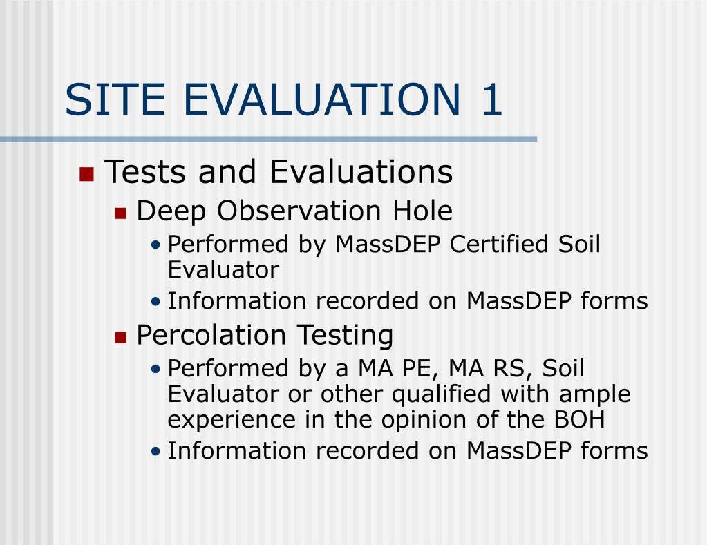 PPT Title 5 Back To Basics Presented To MHOA MassDEP REGION 