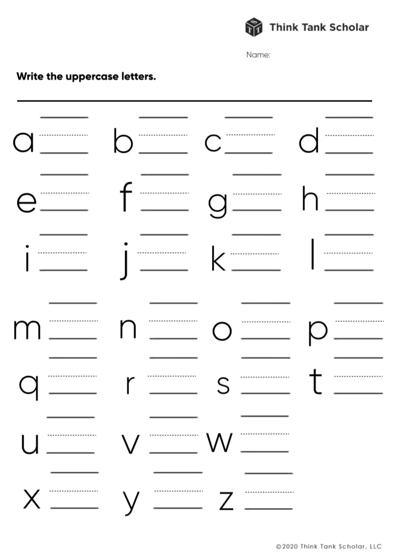 Free Printable Preschool Preschool Worksheets