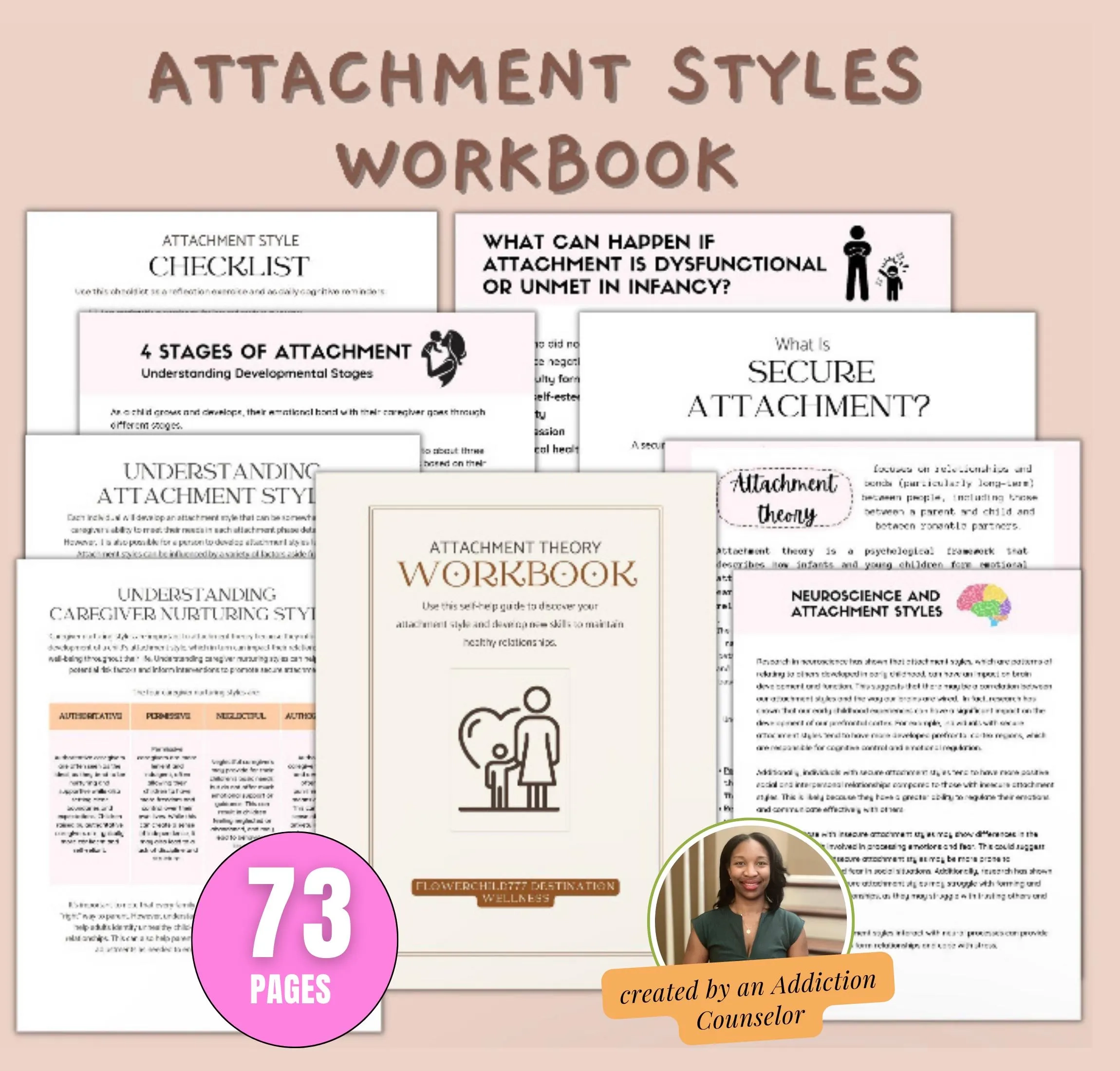 Printable Attachment Theory Worksheets