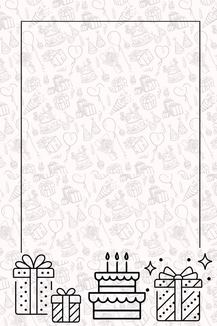 Printable Birthday Party Invitation Card Blank Templates Free 