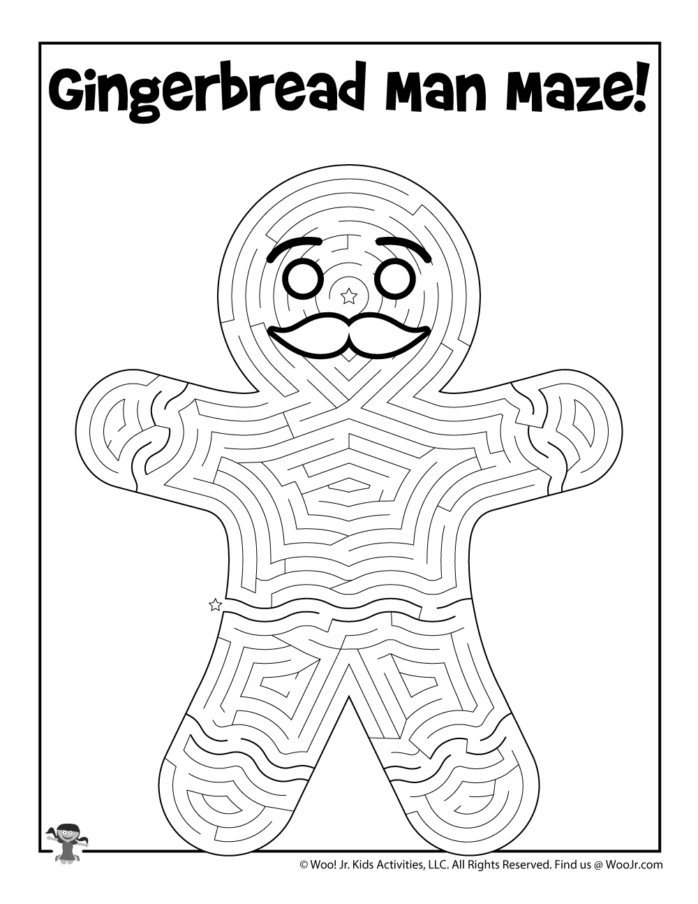 Printable Christmas Mazes Woo Jr Kids Activities Children s 
