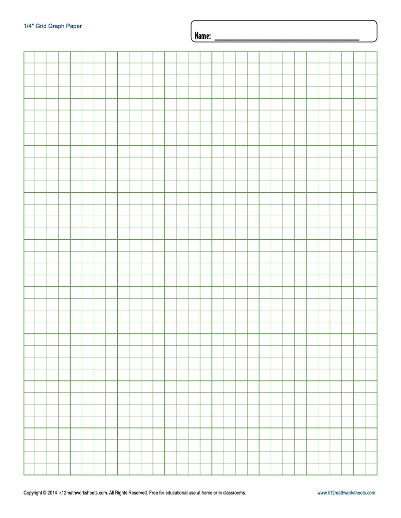 Printable Graphing Paper Free