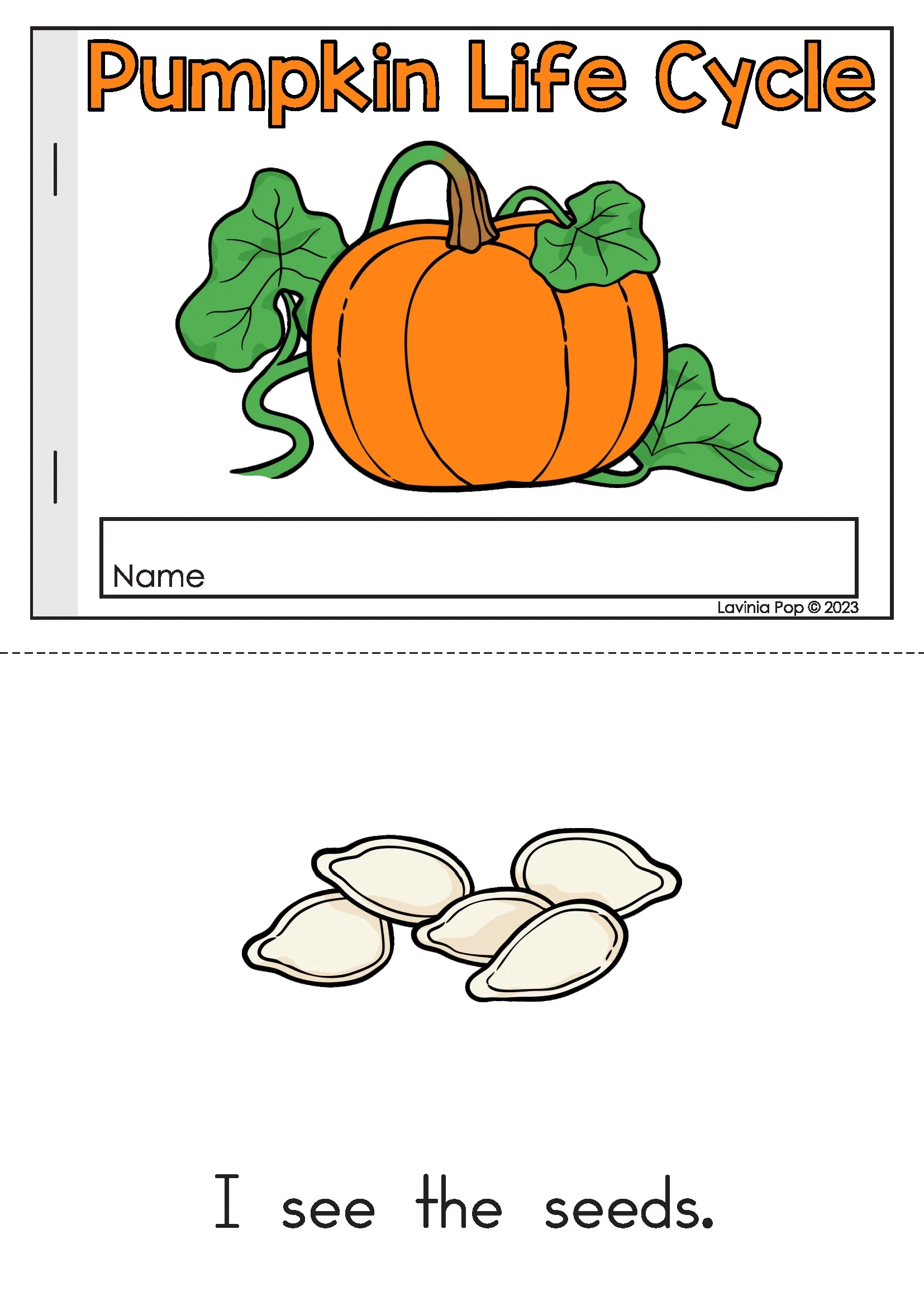 Free Printable Pumpkin Activities Preschool