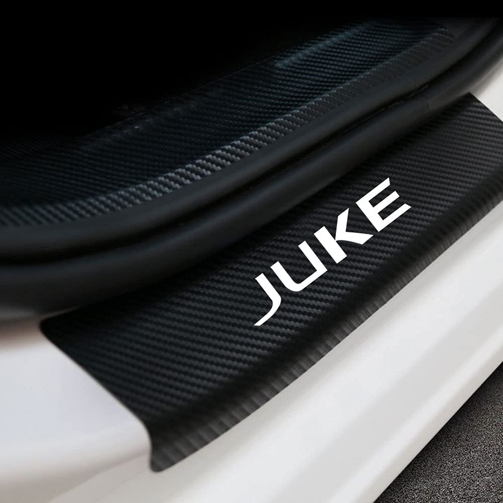Qirc Juke Car Sill Sticker Decoration Carbon Fiber Vinyl Car 