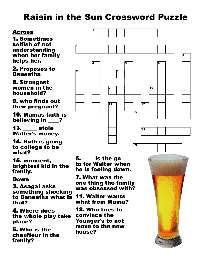 The Sun Crossword Puzzle Printable