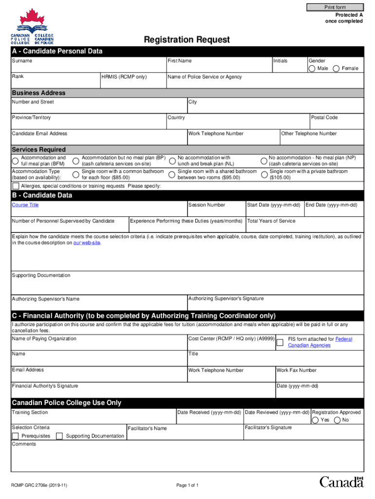 Rcmp Grc 5589e Printable Form 2025