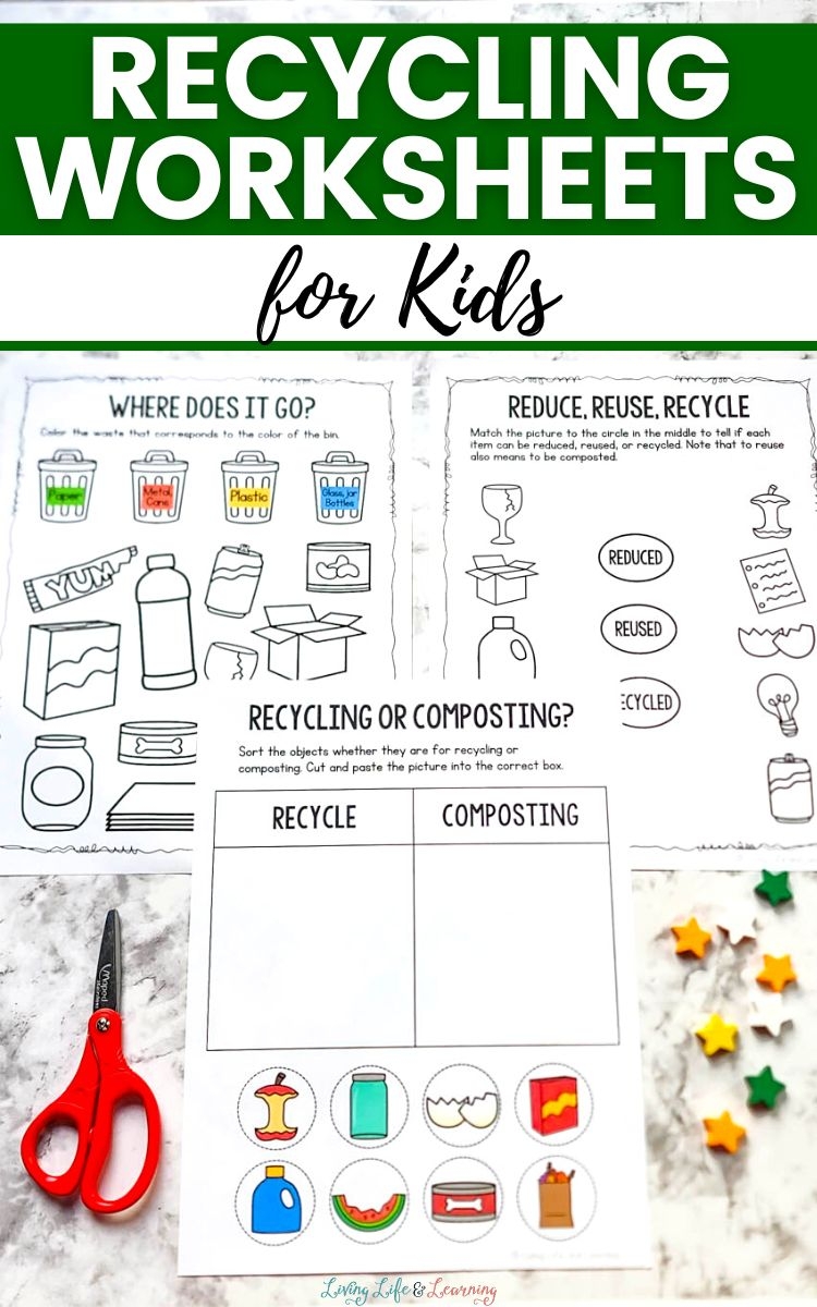 Recycling For Kids Printables