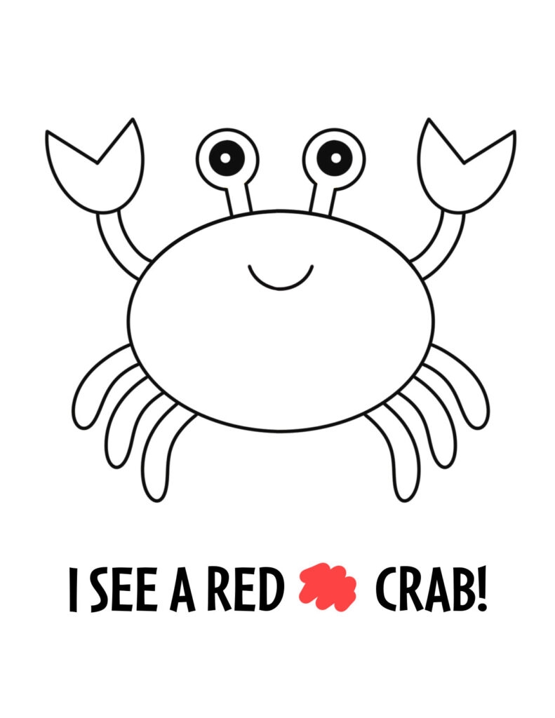 Free Printable Color Red Worksheets