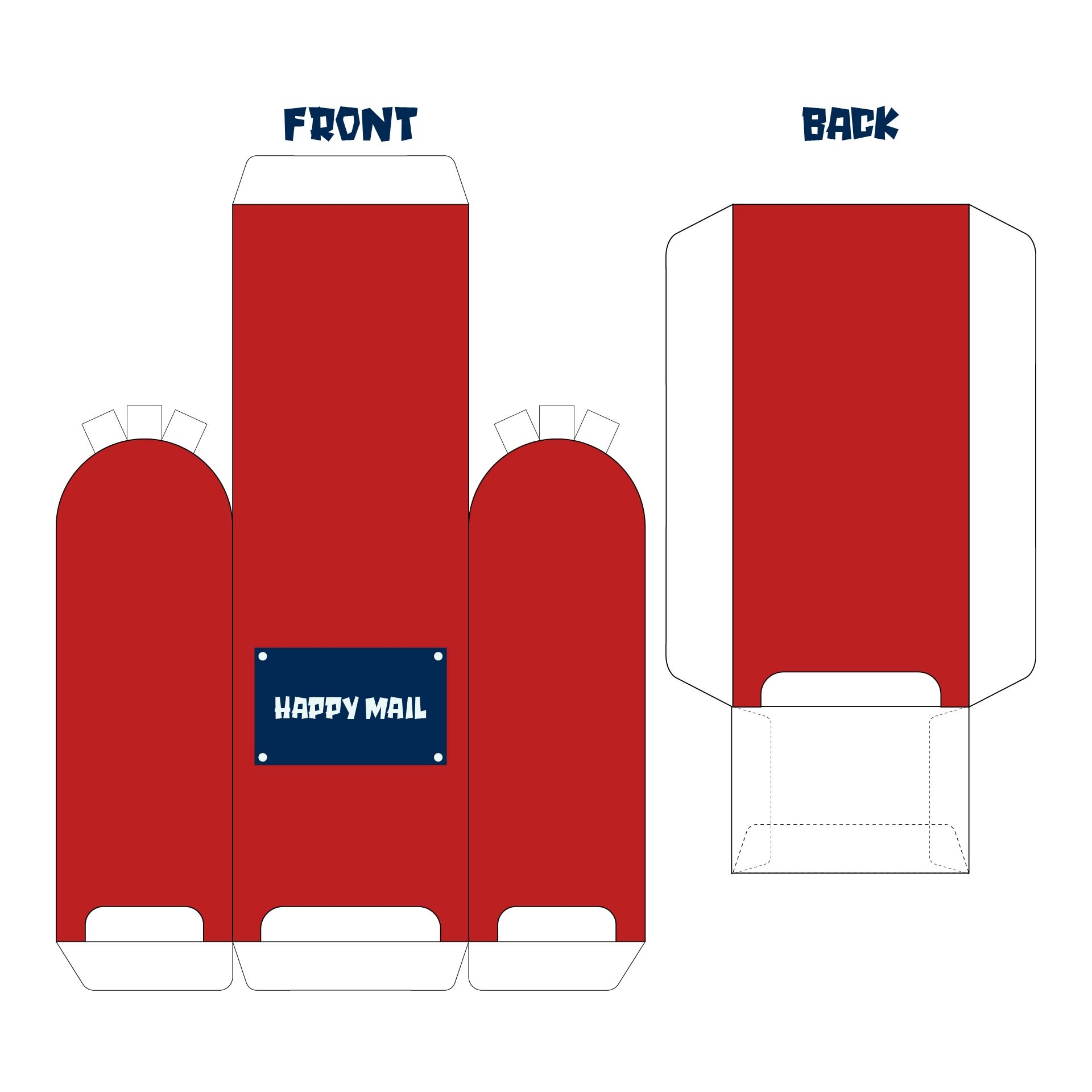 Printable Mailbox Template
