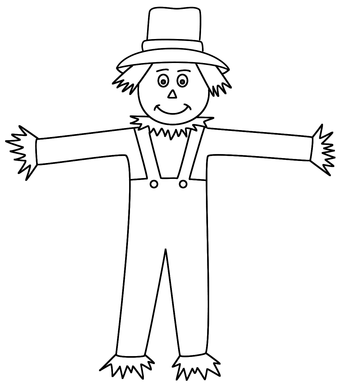 Scarecrow Template Printable