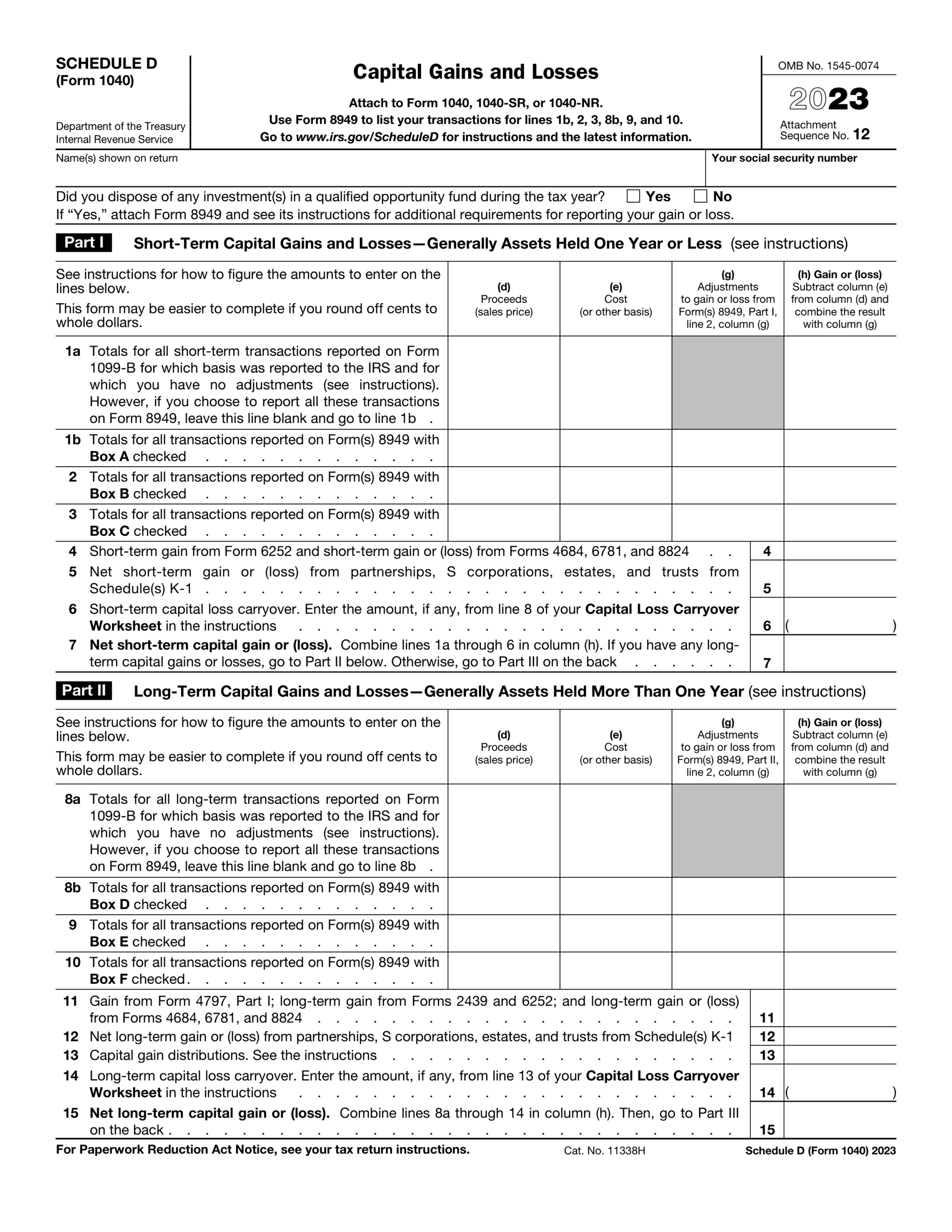 Irs Tax Forms 2024 Printable