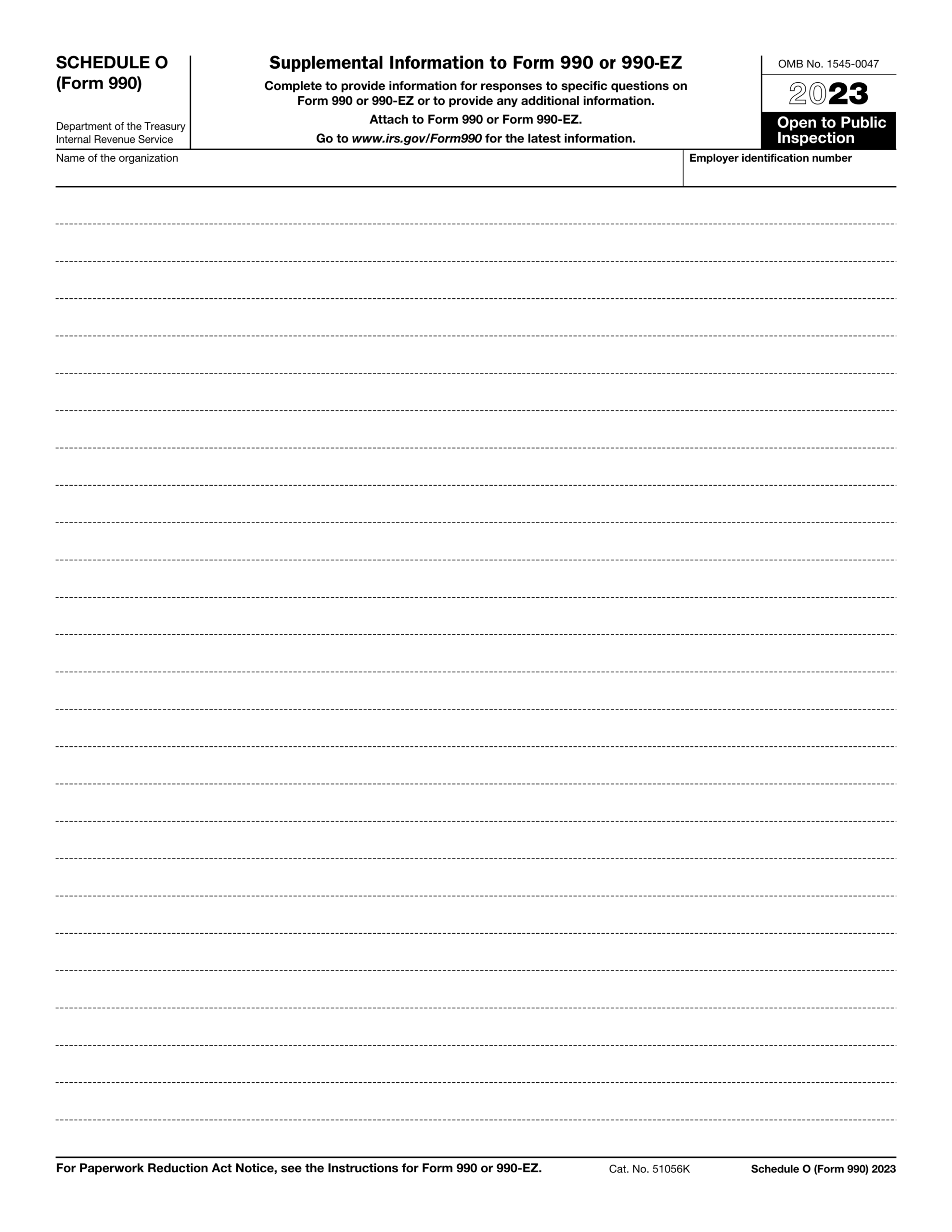 Schedule O Form 990 2024 2025 Fill Forms Online PDF Guru