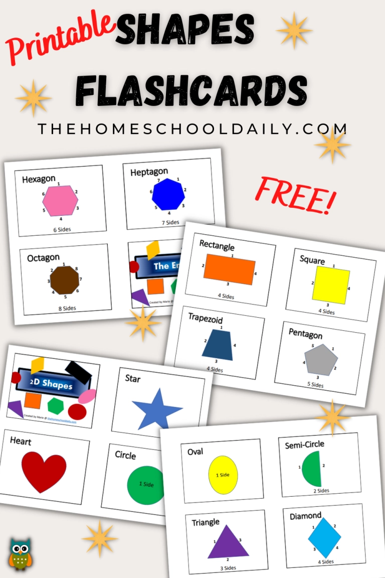 Free Colored Shapes Printable