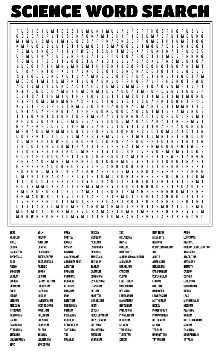 Free Printable Hard Word Puzzles