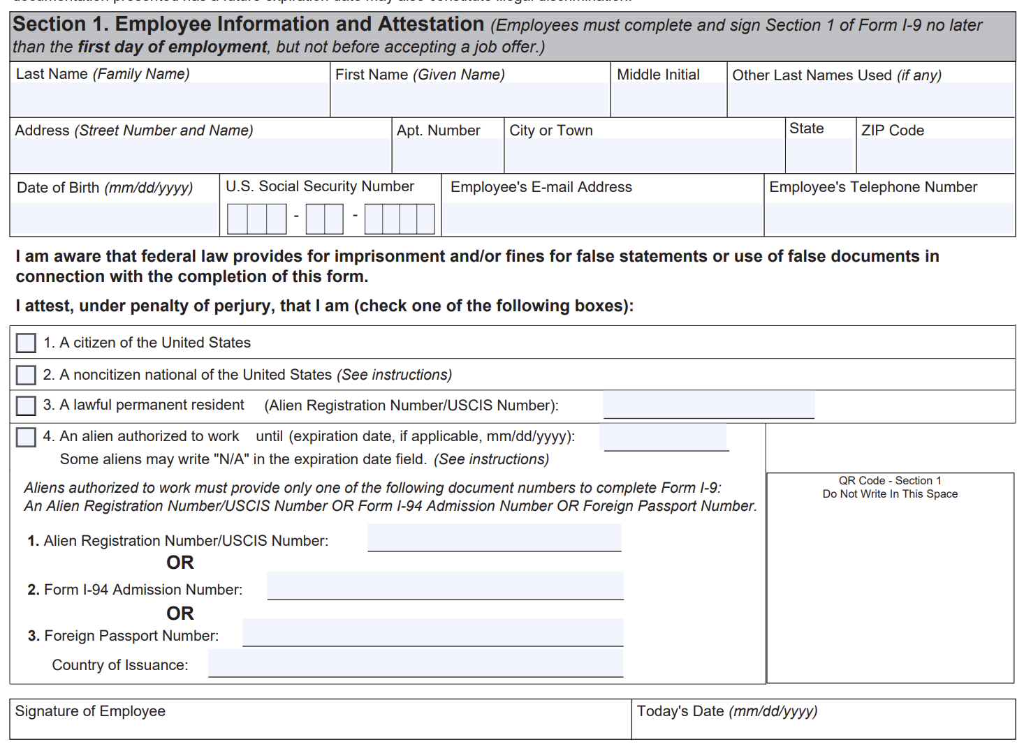 I 9 Form 2022 Pdf