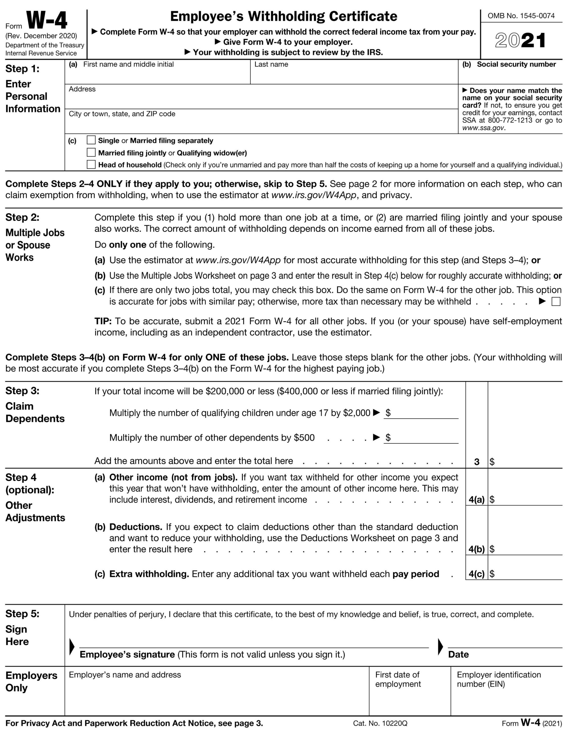 Irs Tax Form Numbers