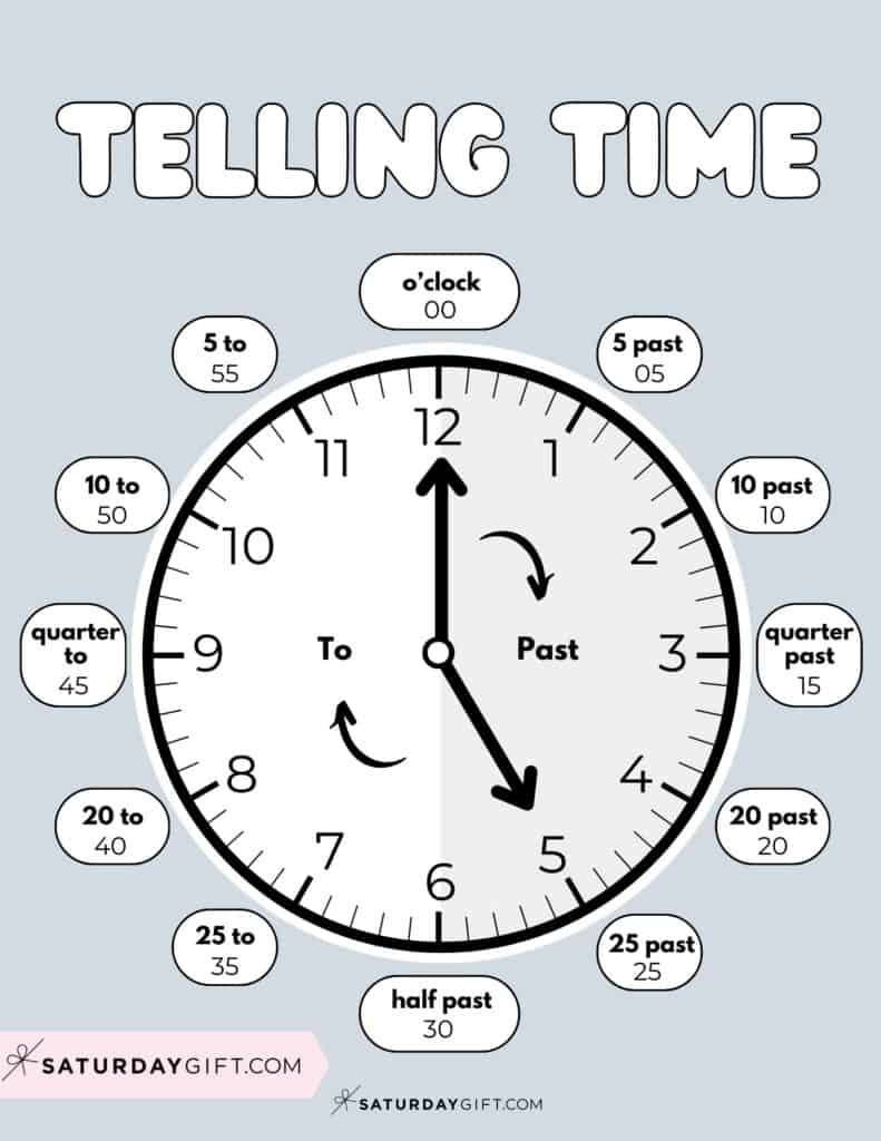 Time Clock Printable Worksheets