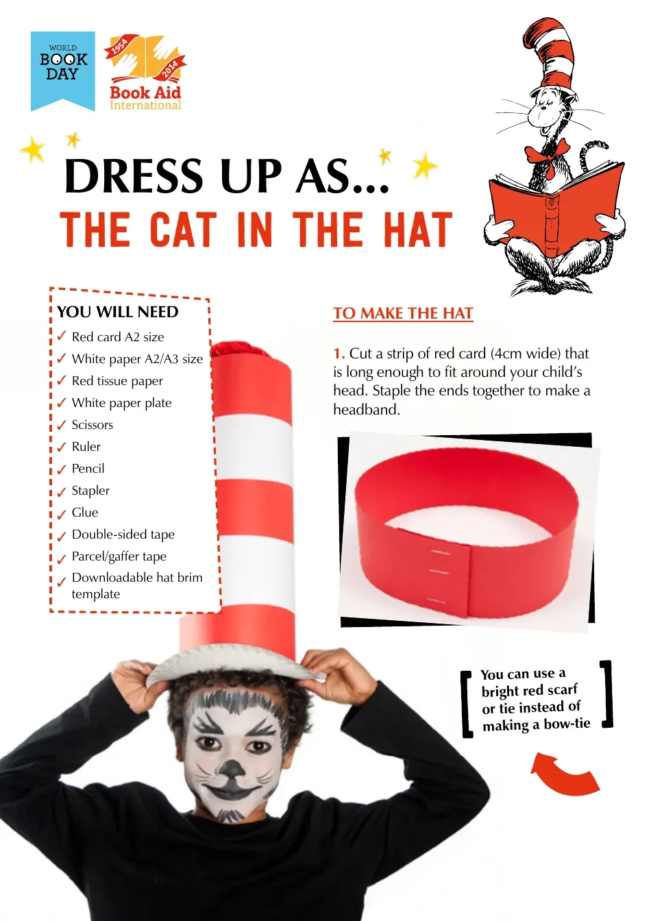 Cat In The Hat Bow Tie Template Printable