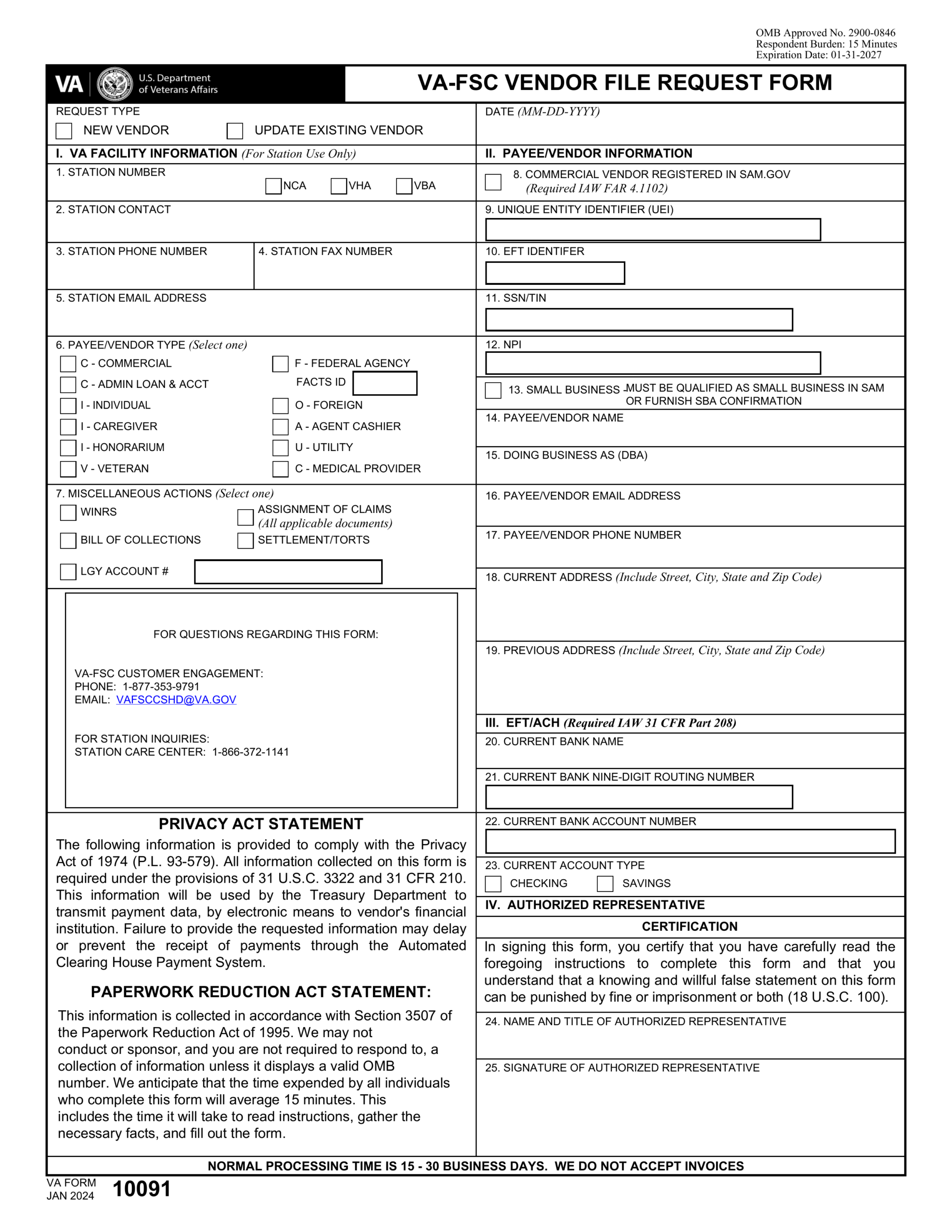 VA Form 10091 2024 2025 Fill Official Forms Online PDF Guru