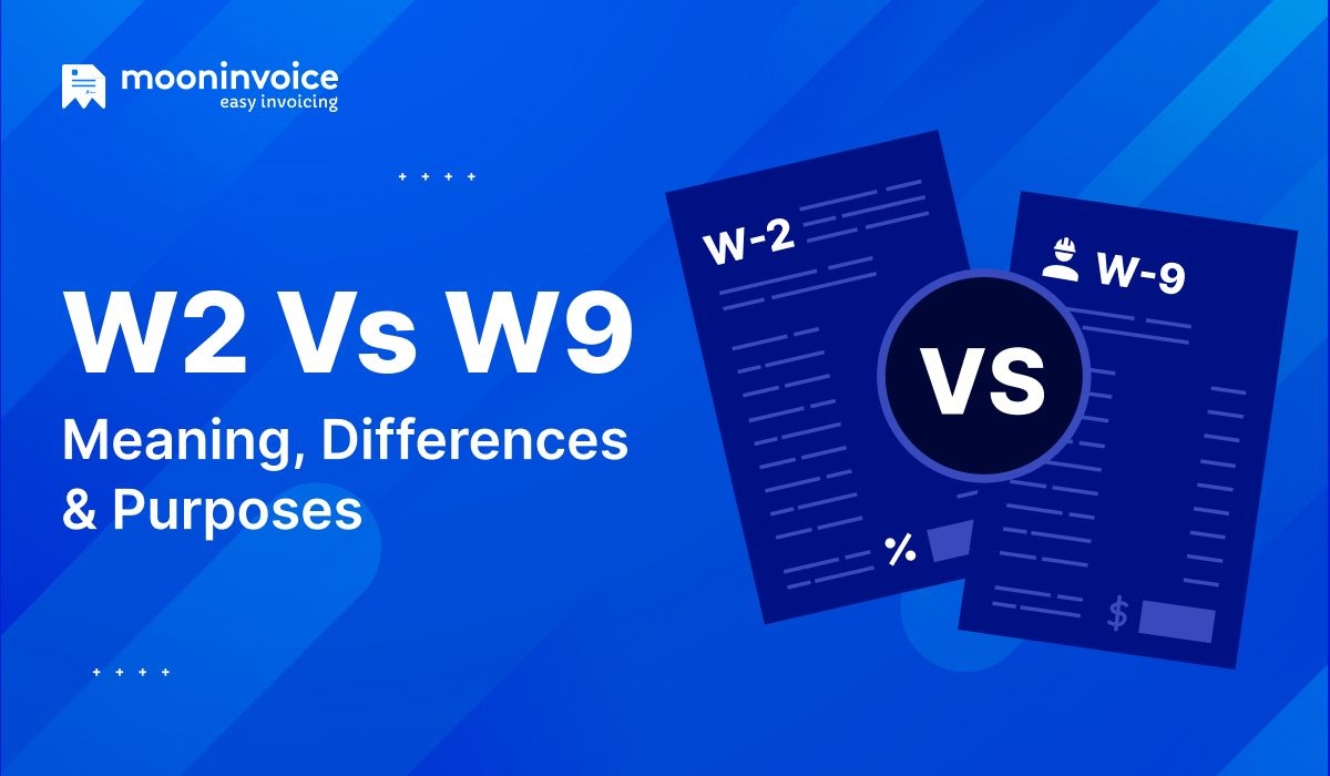 What Is A W9 Form Vs W2