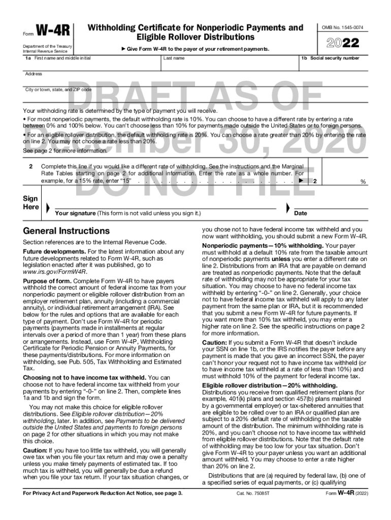 Irs Form W4r 2025