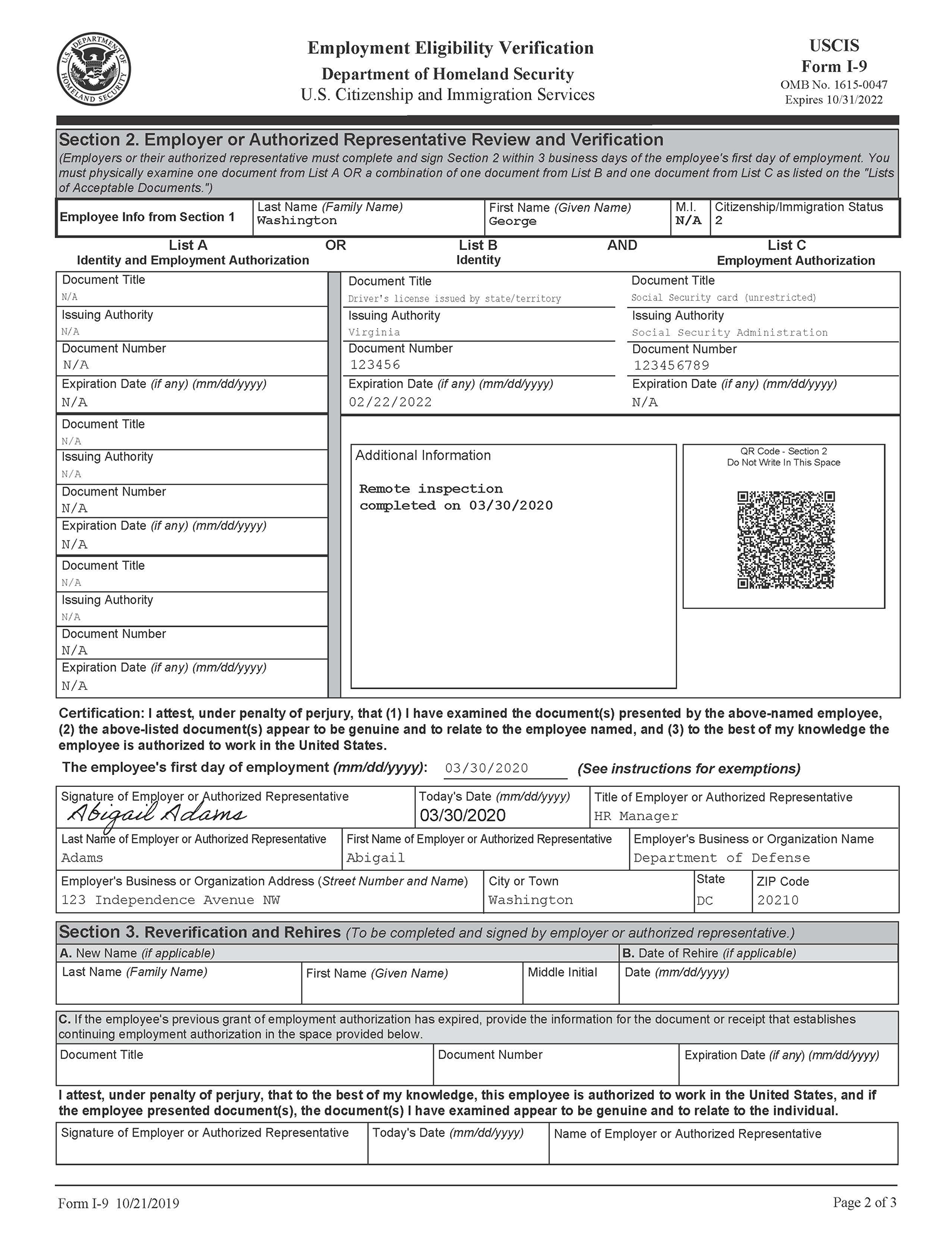 Irs Form I9 2024 Printable