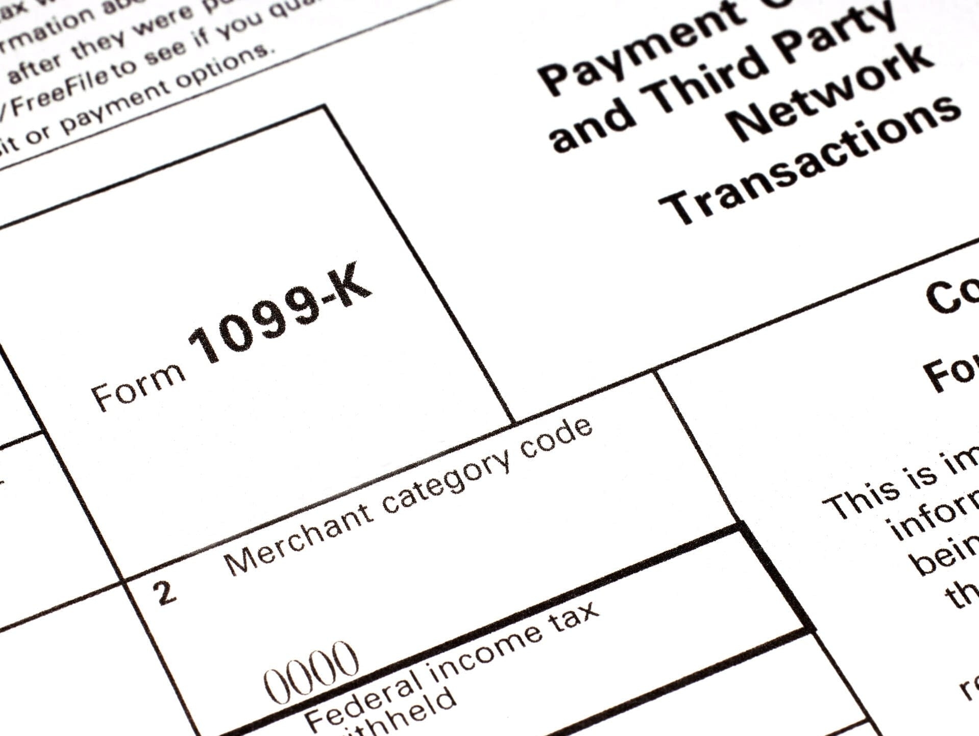1099 K Tax Form 2026