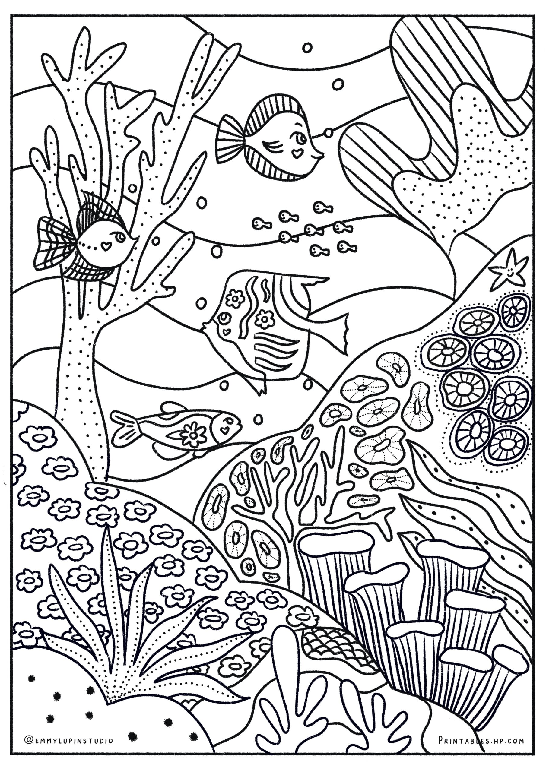 Under The Sea Printable Images