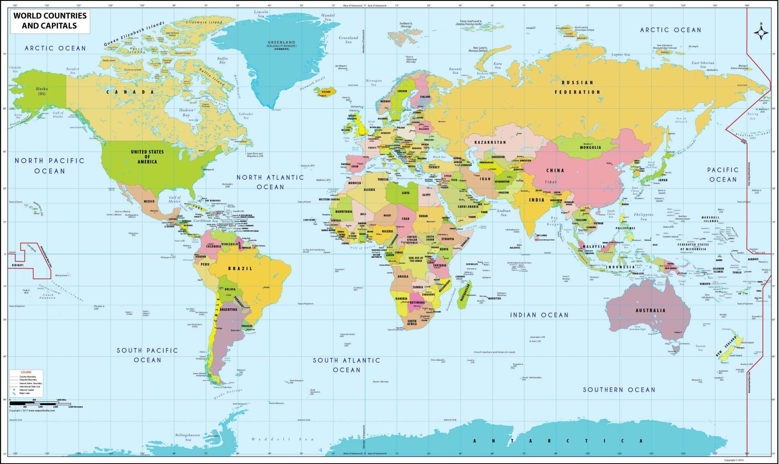 Free Printable Geography Maps